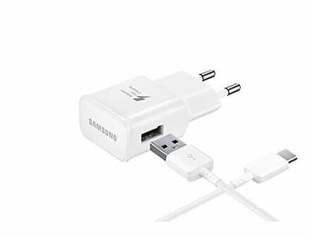 Samsung fast charger usb type c white 