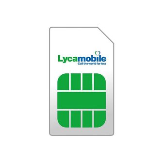 Lyca mobile 7GB SIM card 