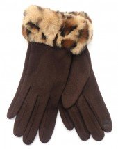 Handschoenen voor Dames bruin 