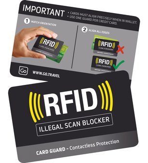 RFID card guards