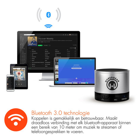 HyperGear MiniBoom Bluetooth-luidspreker 
