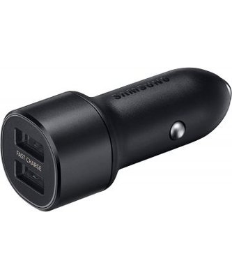 Samsung car charger dual usb port 15w combo cable type-c & micro usb