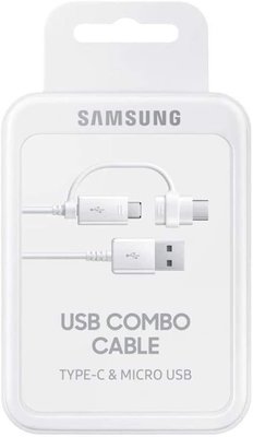 Samsung usb combo cable type c & micro usb