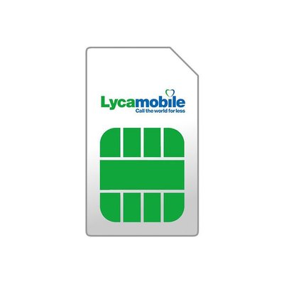 Lyca all in one L bundel 50 gb SIM card