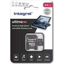 Integral V30 UltimaPro X2 64GB microSDXC class 10 U