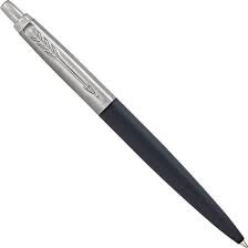 Parker pen metaal zwart